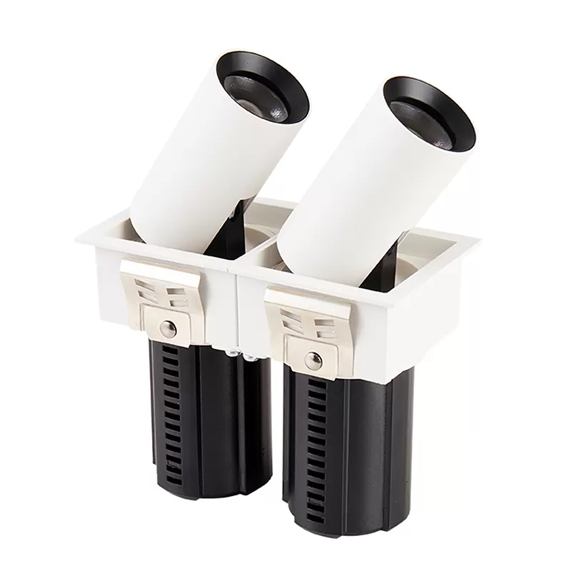 EMBUTIDO RETRATIL DUPLO 7W BIV 2700K IRC97