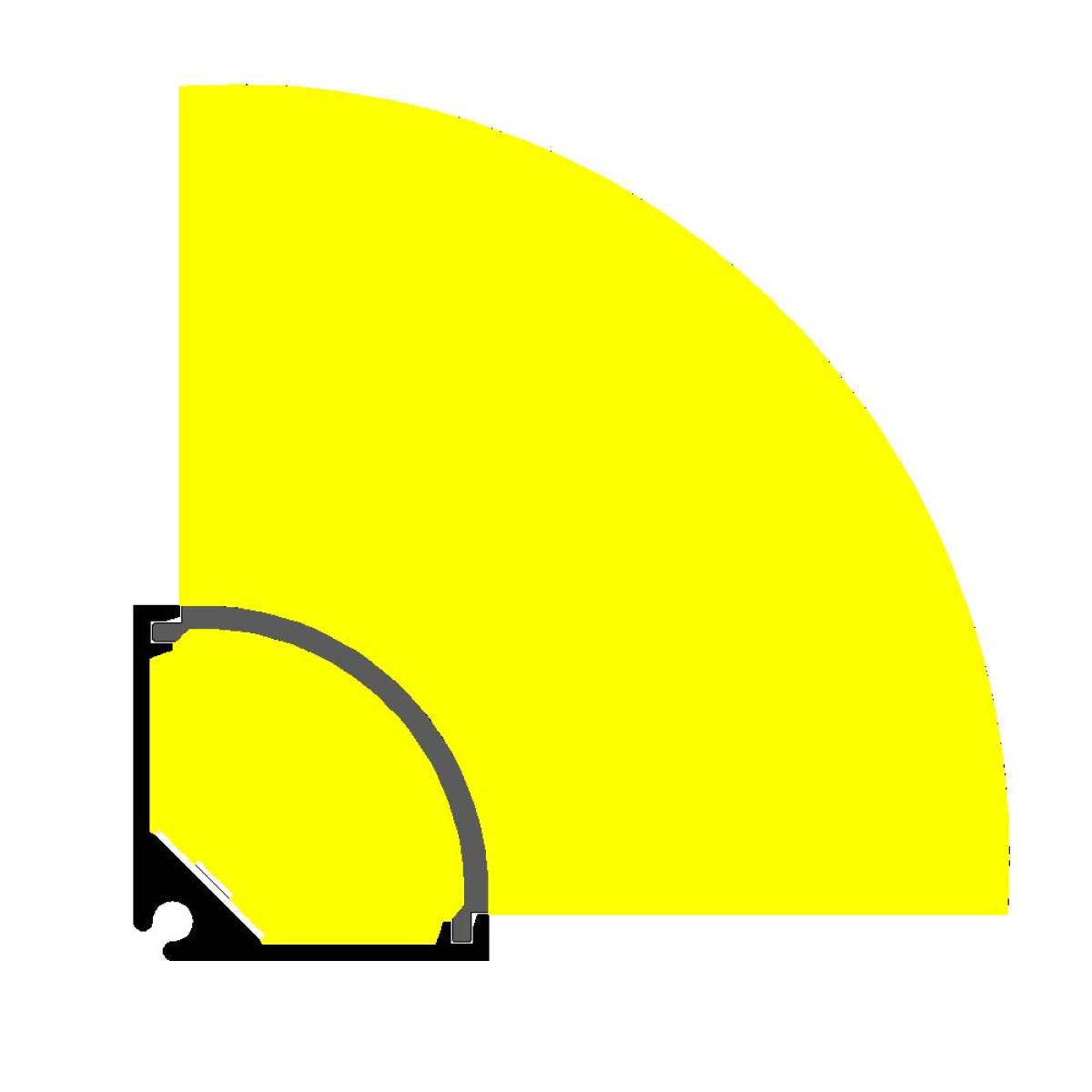 PERFILED CANTO V2 DIFUSOR